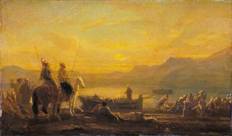 Alexandre - Gabriel Decamps, La pesca miracolosa, The Wallace Collection, Londra